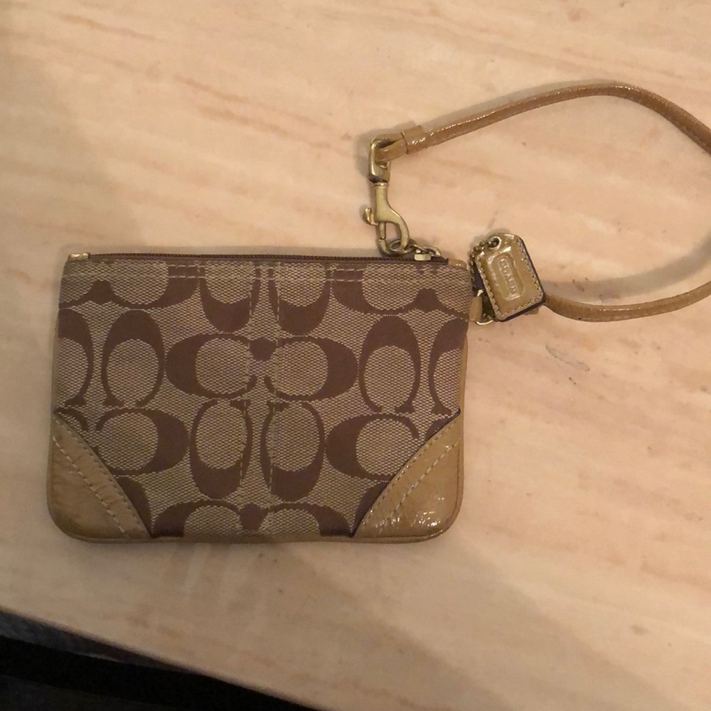 Coach wristlet